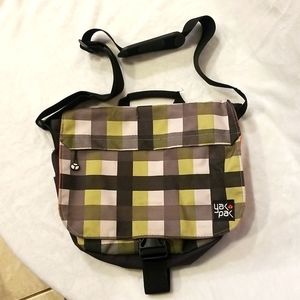 Yak Pak Plaid Shoulder Bag